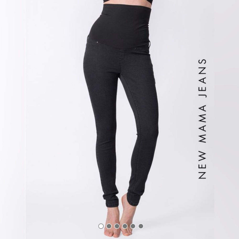 Seraphine Women's Tristan Black Post Maternity Shaping
Jeans Size 14 NWOT
